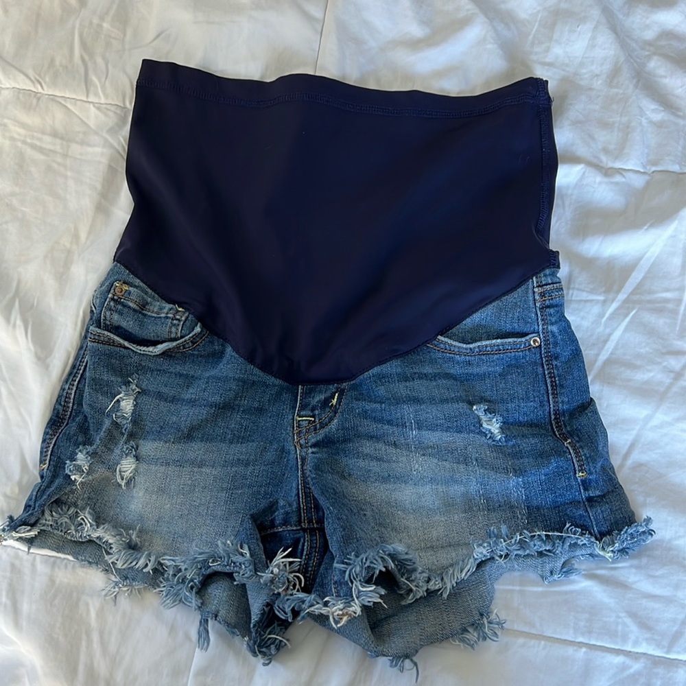 Pink Blush Jean Shorts